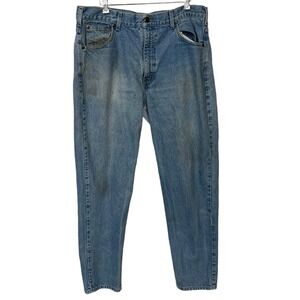 Carhartt Jeans Relaxed Fit Denim Pants Workwear Carpenter Mens Size 36x32‎